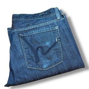 CITIZENS OF HUMANITY 100% Cotton MADE IN USA Evans Relaxed Fit Button Fly Sz 36